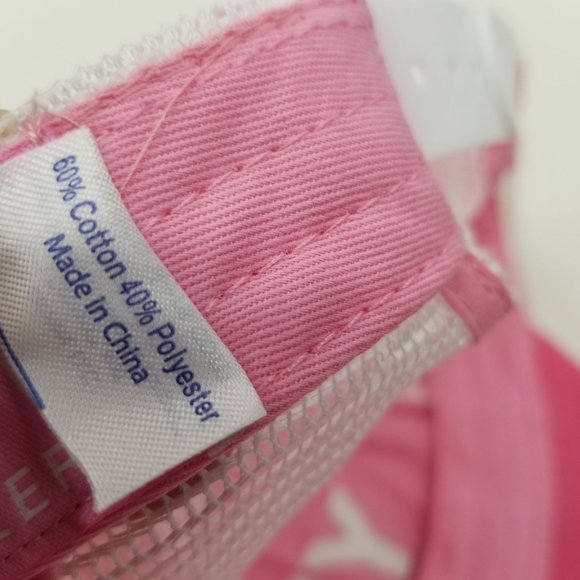 Yeti Coolers Pink and White Snapback Baseball Cap Hat - Picture 12 of 12